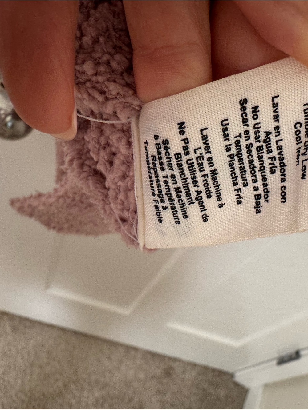 UGG Plush Turtleneck Sweater in Dusty Mauve - Picture 6 of 6